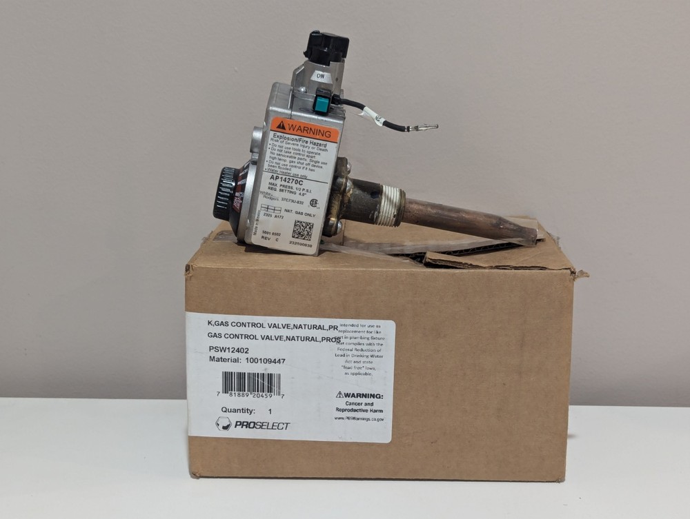 ProSelect PSW12402 Temperature Control Valve Natural Gas