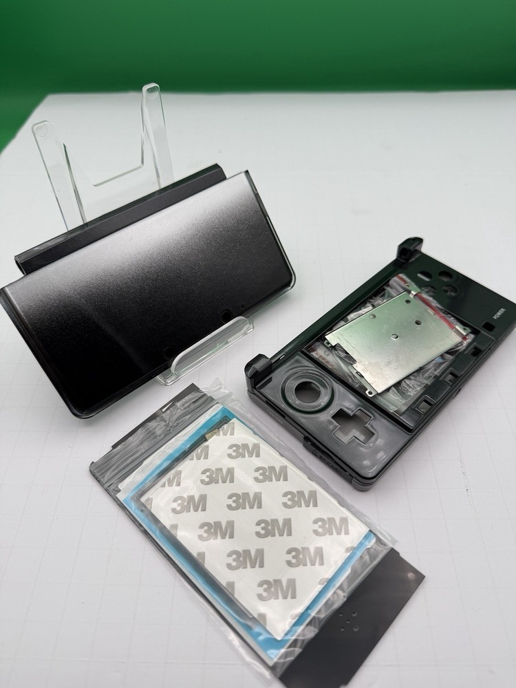 Housing Shell for Nintendo 3DS System Replacement Screen Gray/black