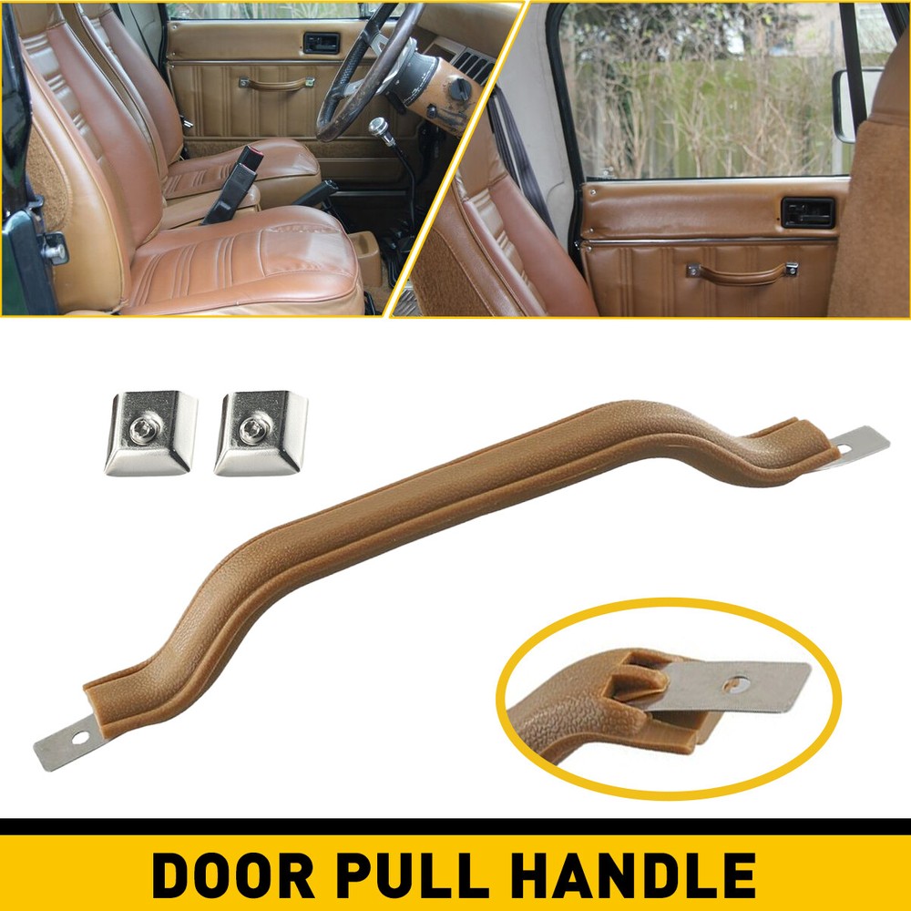 For 1987-1995 Wrangler YJ Interior Door Pull Handle Driver / Passenger Spice Tan