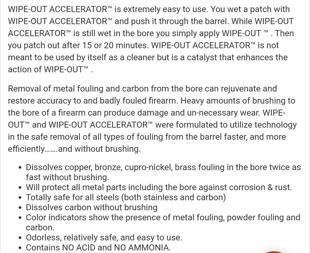 Wipe Out Accelerator by Sharp Shoot "R" Used by World Class Shooters!