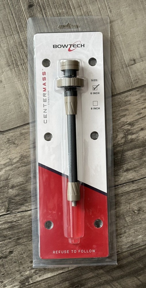 Bowtech CenterMass 6” Stabilizer (Sandstone)