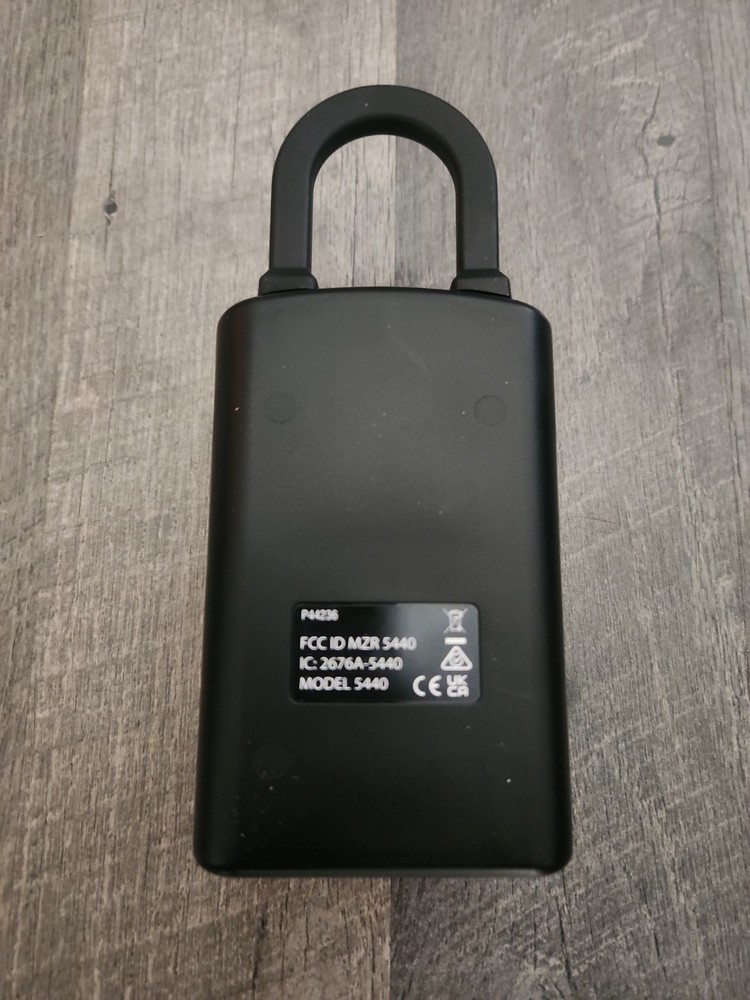 Master Lock 5440 Portable Bluetooth Key Pad Safe Lock Box