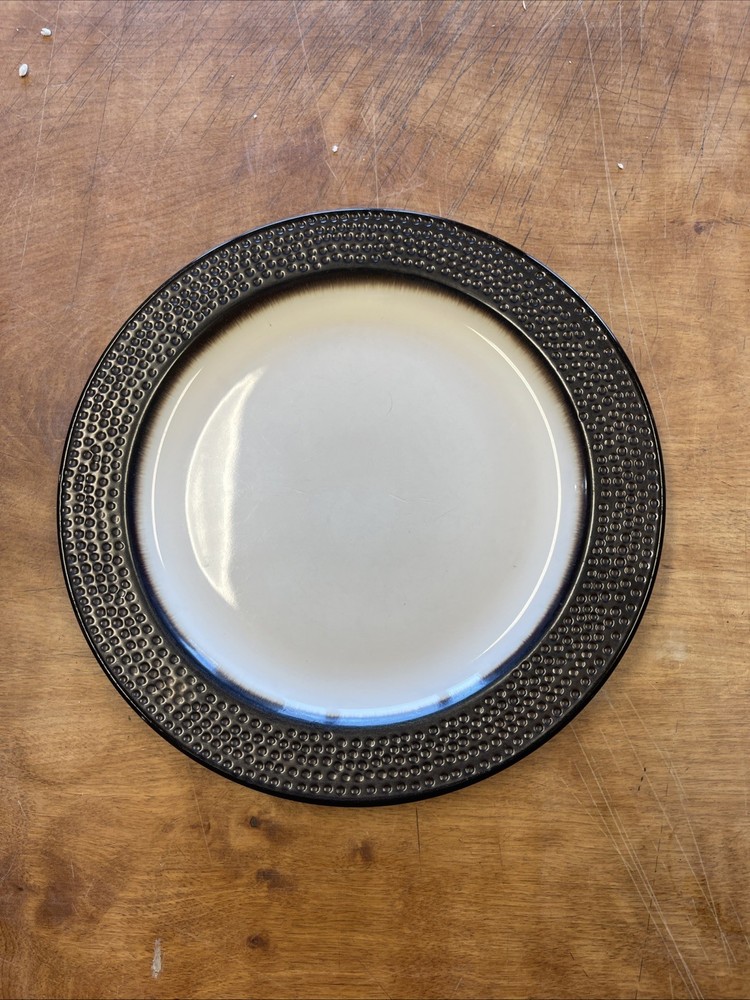 Threshold BARNET BRONZE Dinner Plate 10 1/2 Embossed Dots 1 ea   1 available