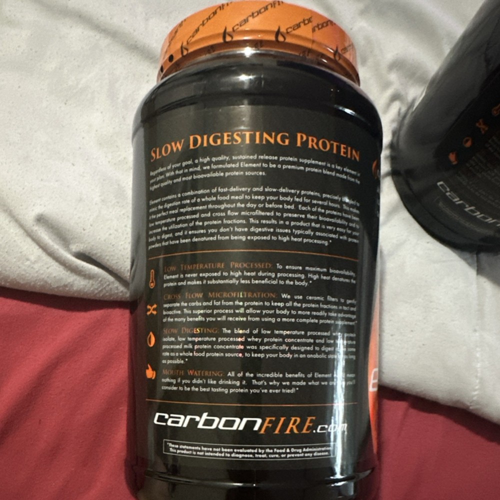 Element Slow Digesting Protein Powder Chocolate Lava Cake 2 pack