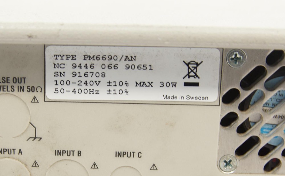 Fluke PM6690 300MHz Universal Frequency Counter