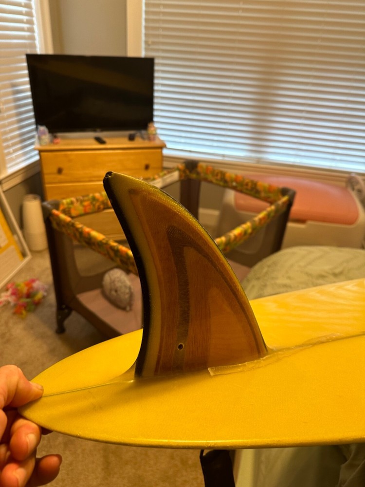 Vintage 1970’s Lightning Bolt Surfboard