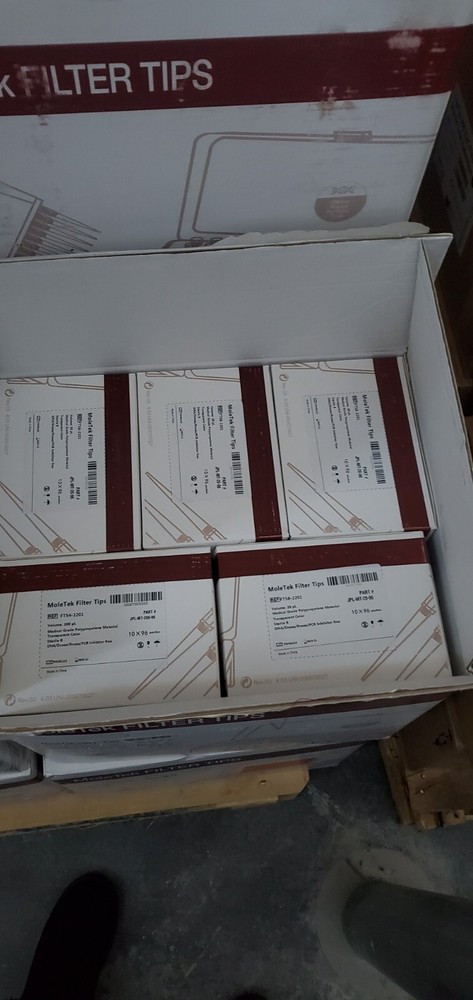 MoleTek Filter Tips - 200 microliter volume [EXPIRED 2023-11]