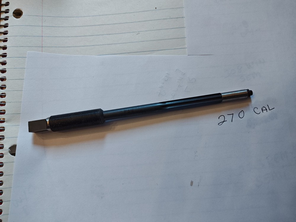 P&W 270 caliber throat reamer