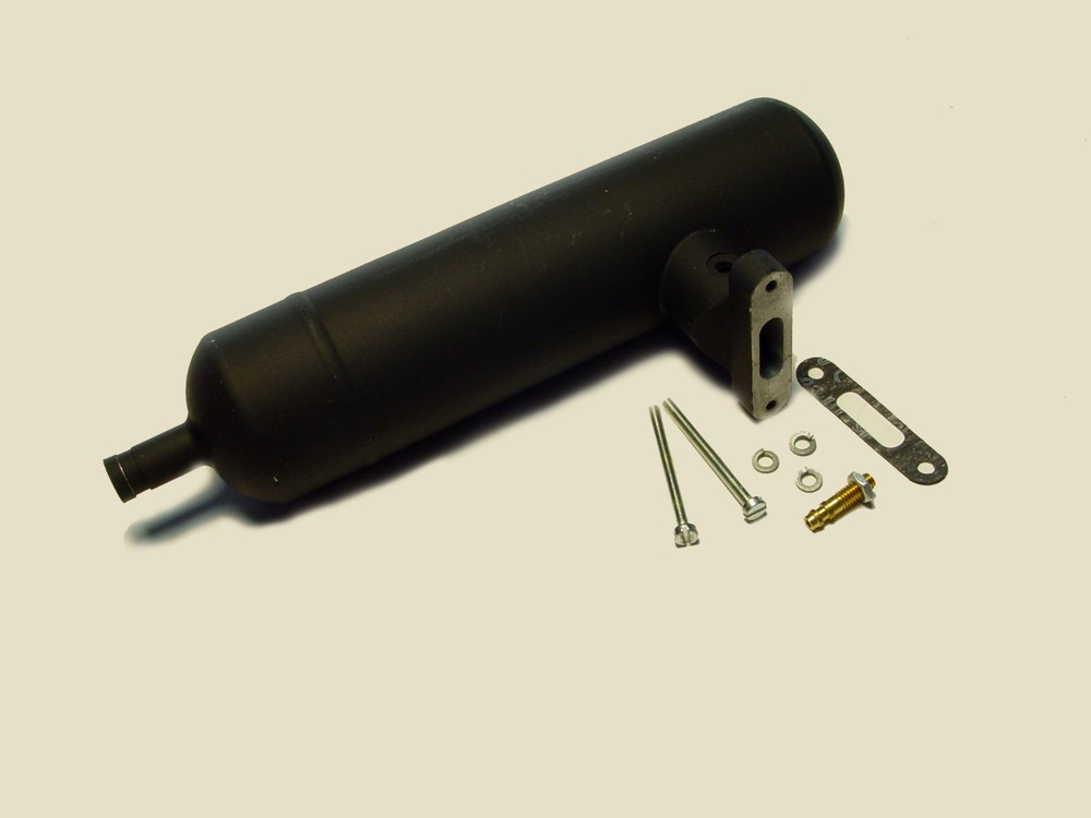 WEBRA Engine Speed 35/36 Heli Compact Muffler Silencer two chamber #1100-81