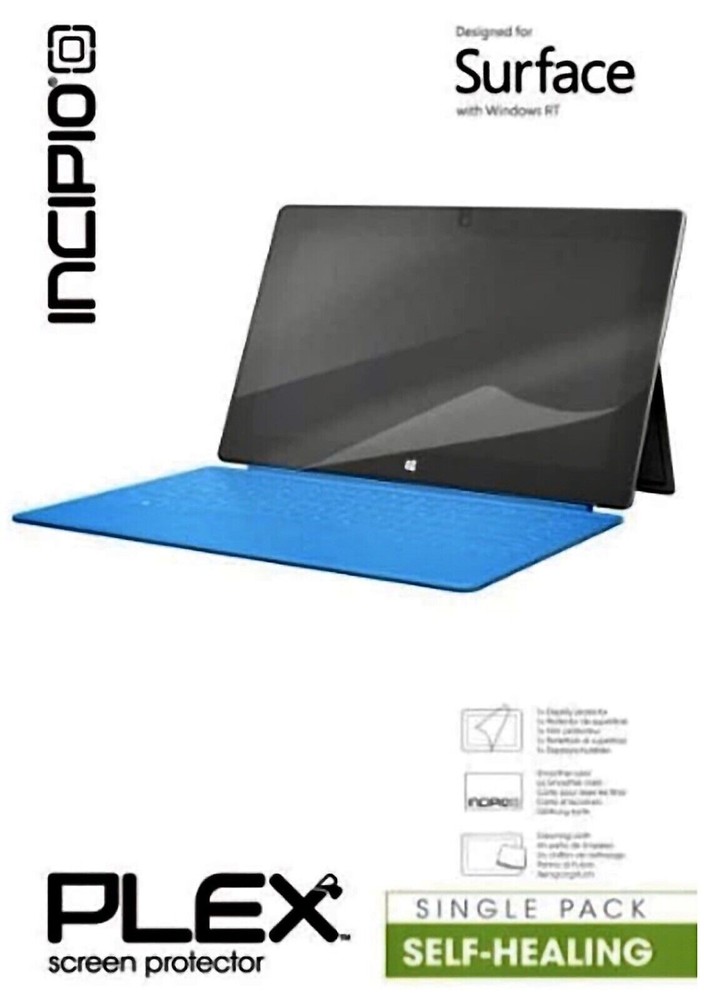 INCIPIO PLEX Self-Healing Screen Protector Microsoft Surface/Windows RT (8 Pack)