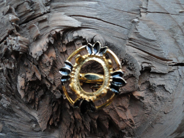 4 Leaf Ring Gold Plated Adjustable 10x12mm 4 Pronged (Pkg 3) 0005