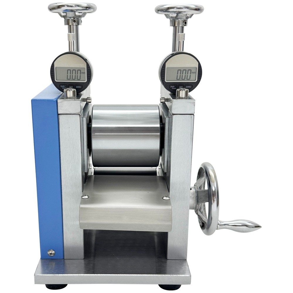 Manual Vertical Lab Electrode Sheet Calender Roller Press Machine 0~3MM