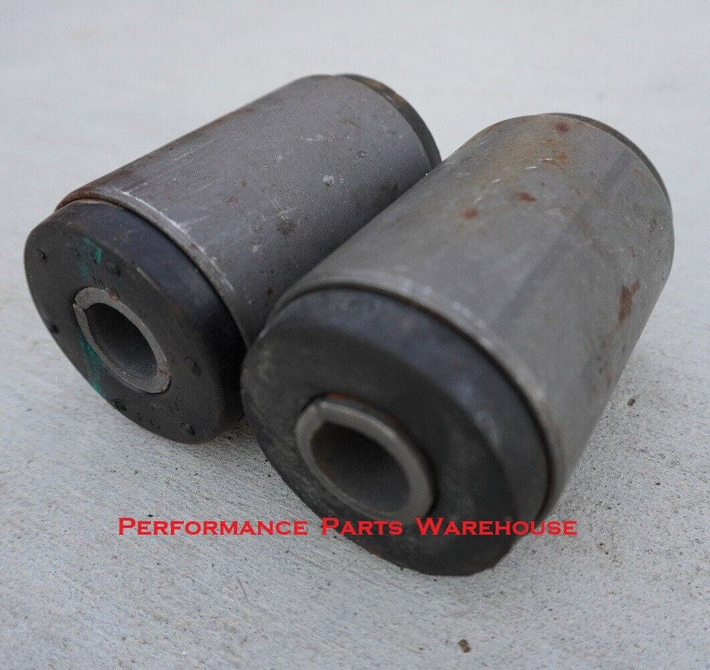 62-74 MOPAR B & E BODY STOCK REPLACEMENT FRONT LEAF SPRING BUSHINGS; 2" O.D.