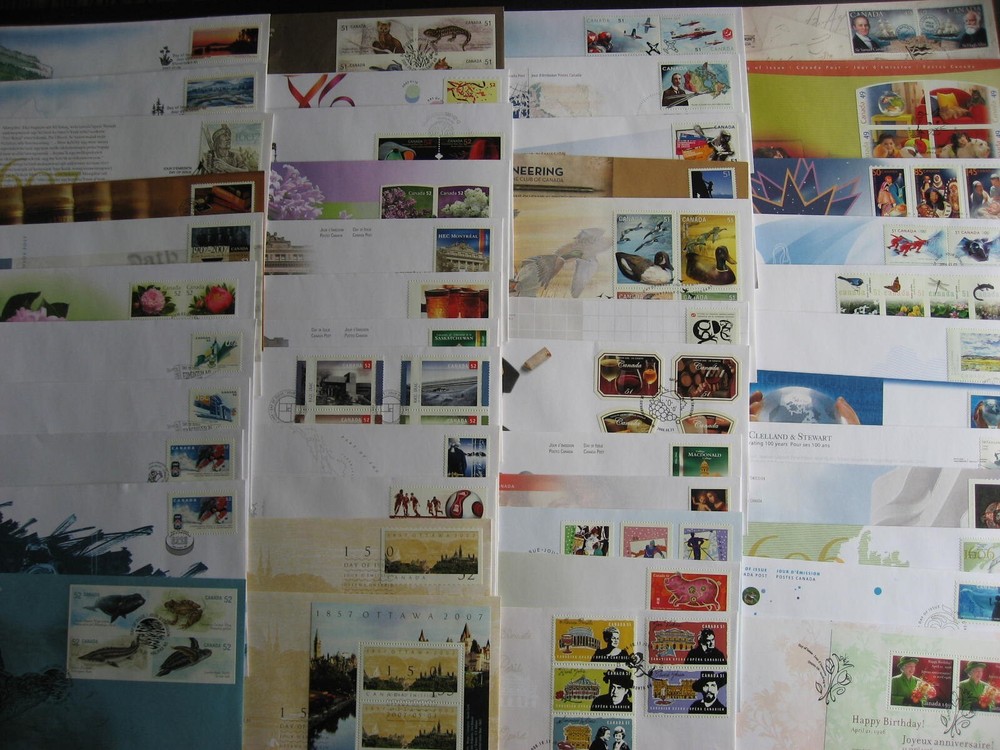 Canada FDC 47 different from 2004 to 2008 era first day covers, SS here too!