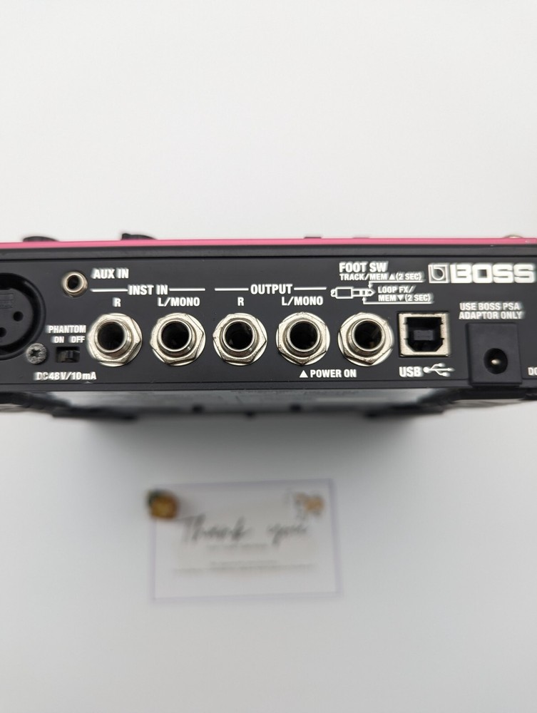 Boss RC-30 Loop Station Guitar Effects Pedal Work Tested, Good