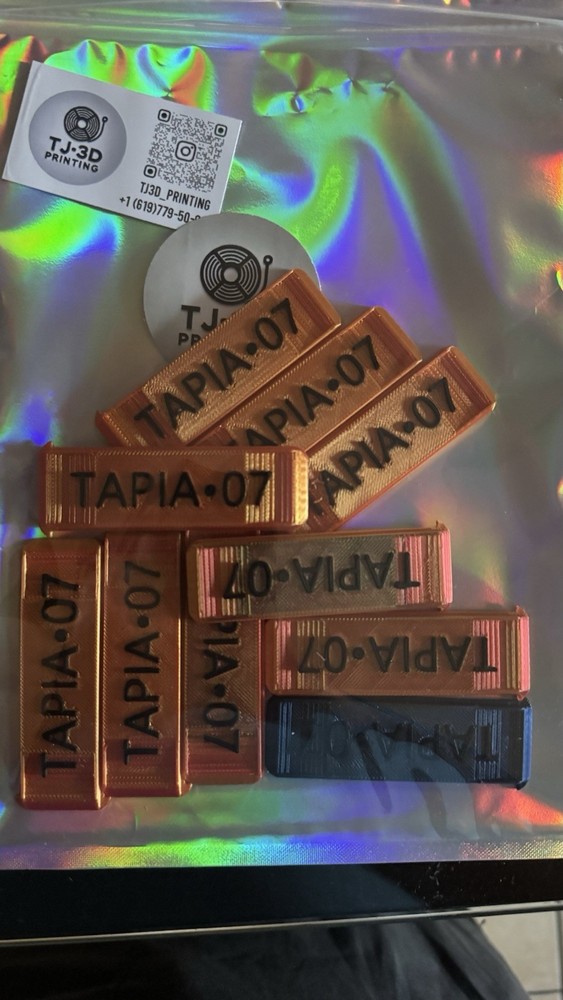 DYE DAM MAGS NAME TAG