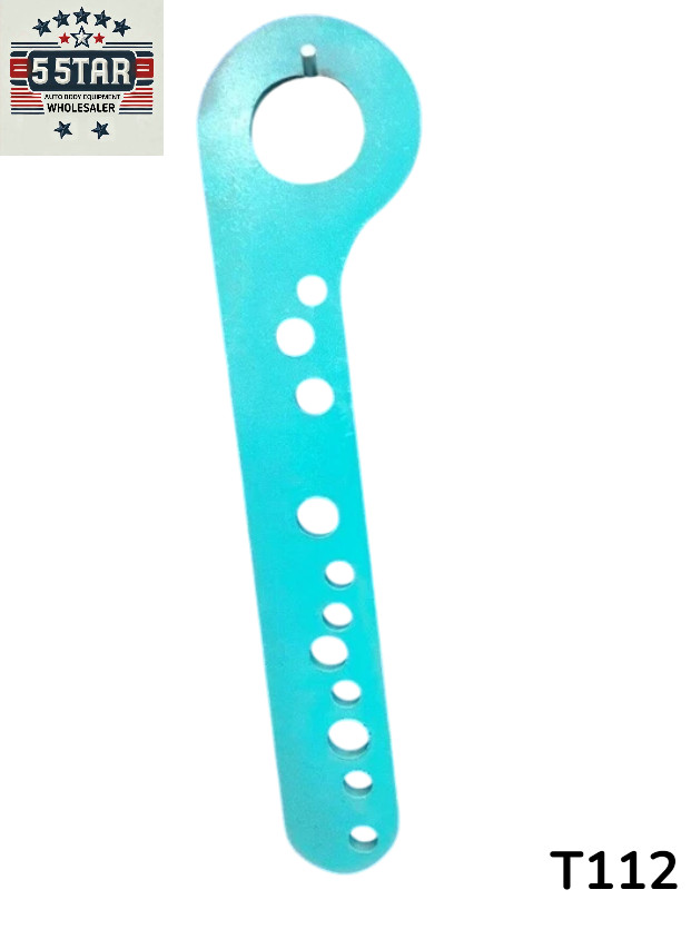 Power-TEC 91066 style Multi hole Pull Plate Auto Body Frame Machine tool clamps