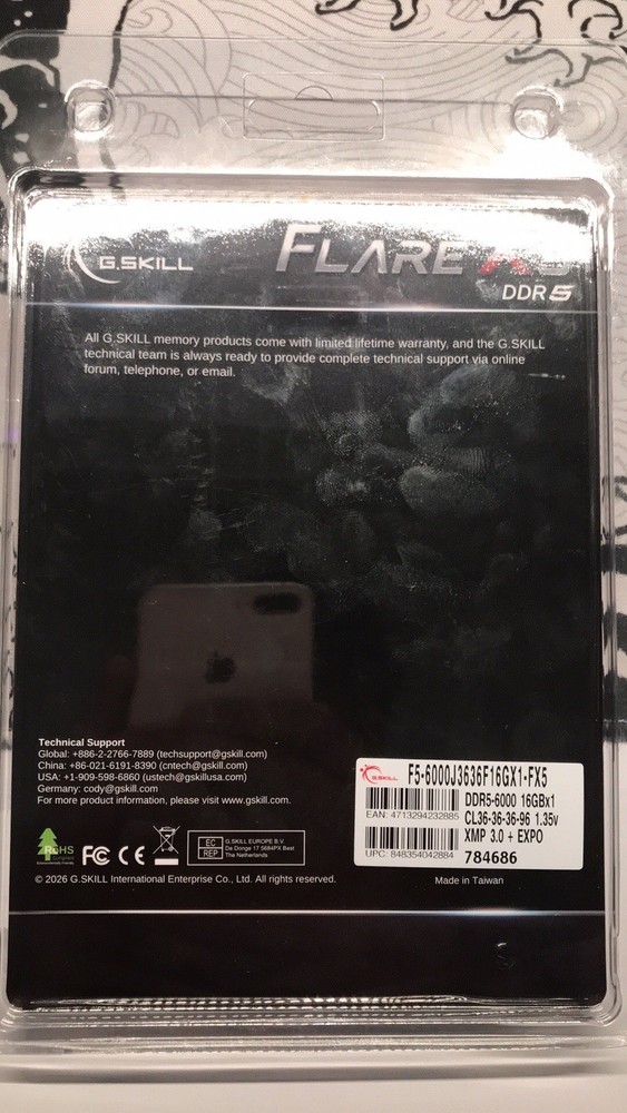 Flare DDR5 Ram 1x16