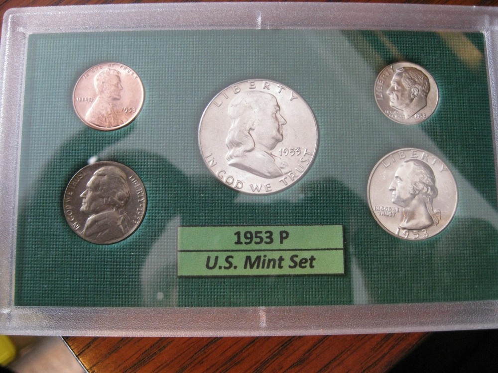 1953 P US Silver Mint Set Brilliant Uncirculated!