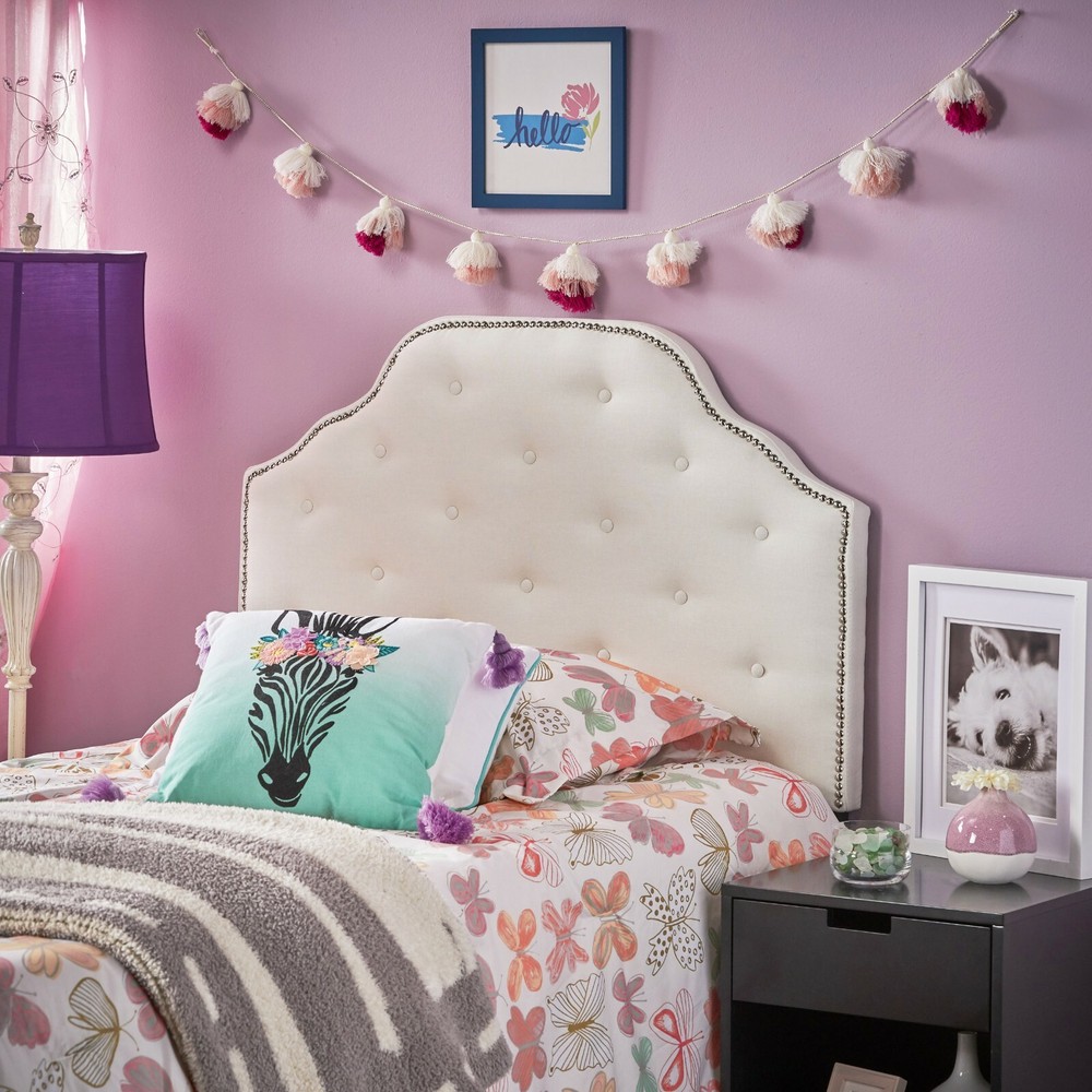 Nena Fabric Kid's Twin Headboard
