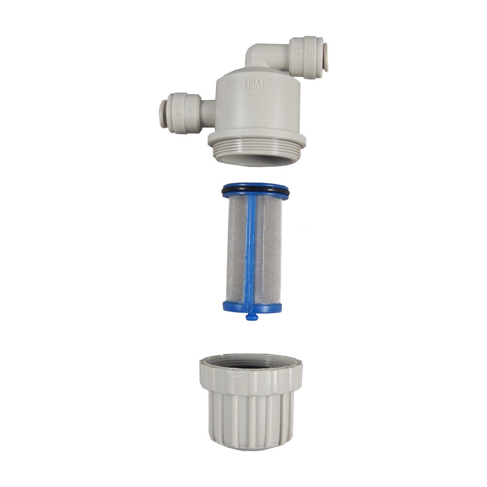 DMFIT filter strainer 3/8" x 3/8" push-in 100 mesh