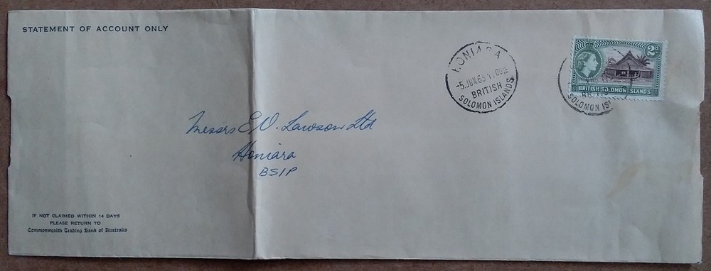 Solomon Is 1962-9 cover collection (13)