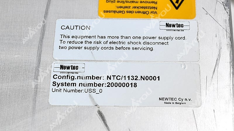 Newtec Azimuth Main Unit Universal Switching System Type NTC/2185.xxF