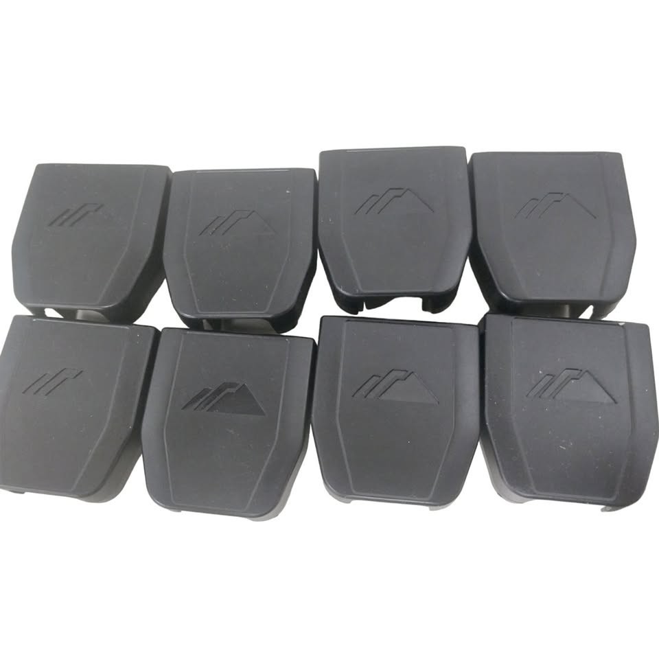 8 New Ironridge Black Plastic Solar Panel Racking Rack End Caps