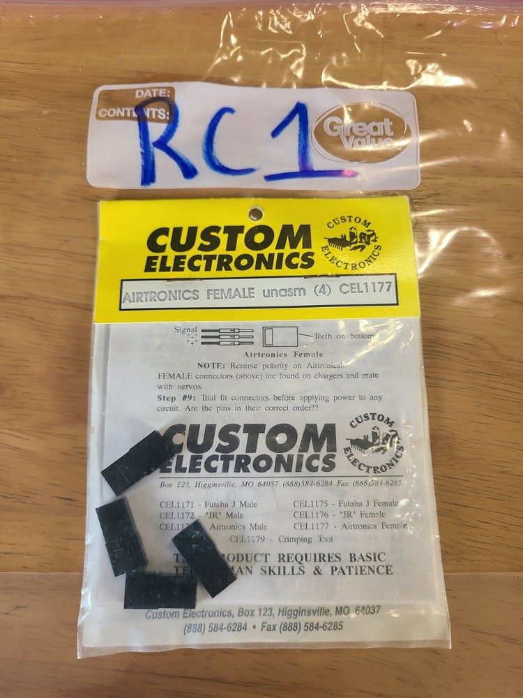 Custom Electronics Airtronics Female Unasm (4) CEL1177