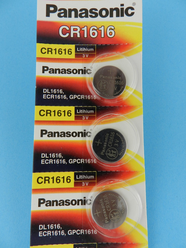 PANASONIC CR1616 LITHIUM 3V BATTERY 3Pcs