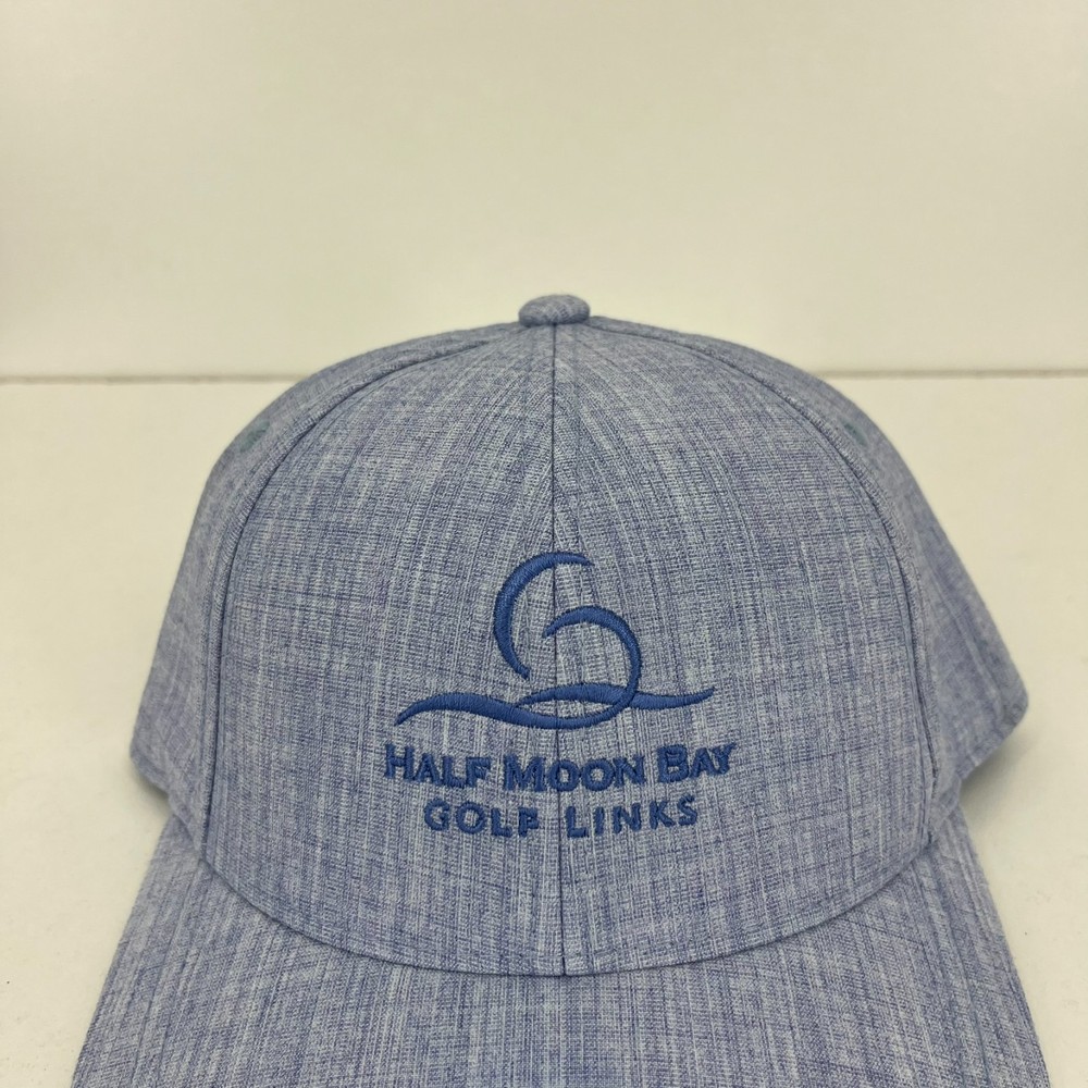 Half Moon Bay Golf Links Strapback Hat Men's One Size Blue Imperial