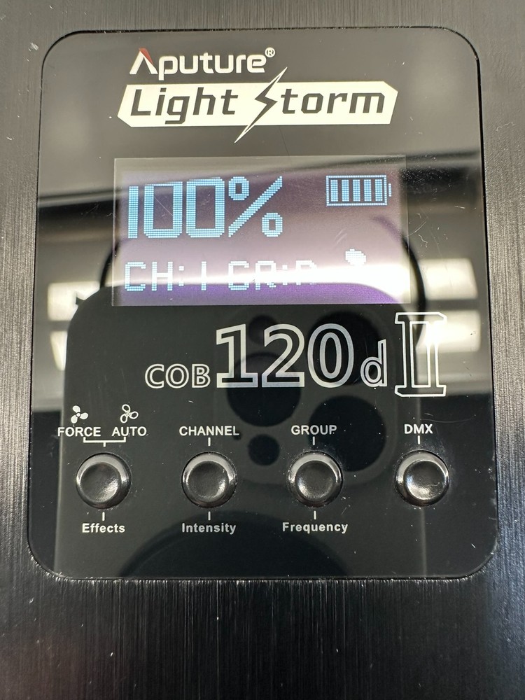 Aputure Light Storm 120d II – 2 Complete Kits + 3 Barn Doors & Case