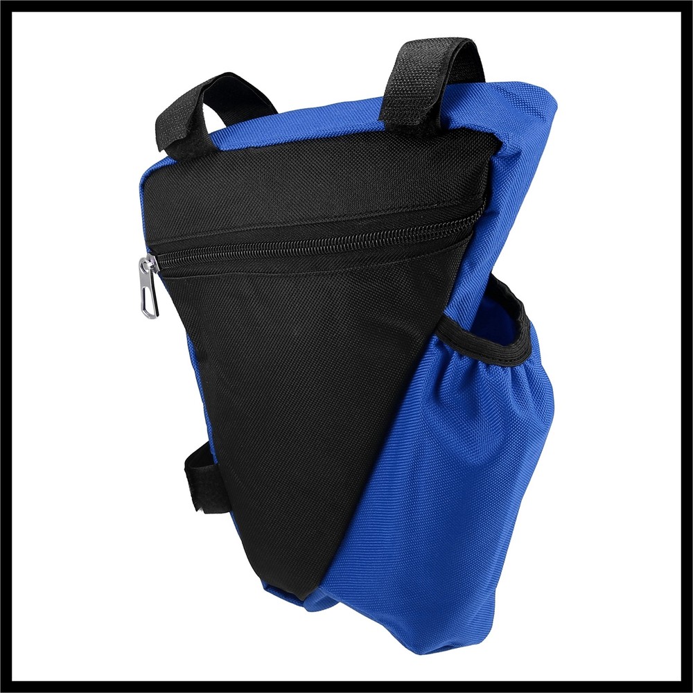 Triangle Frame Bag with Bottle Holder Storage Bag for Mountain Bicycle