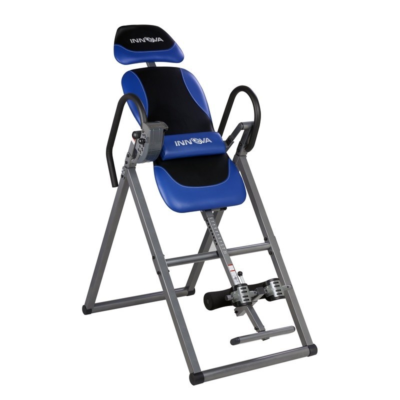 Heavy Duty Inversion Table Adjustable Pin System Ergonomic Ankle Support Relief