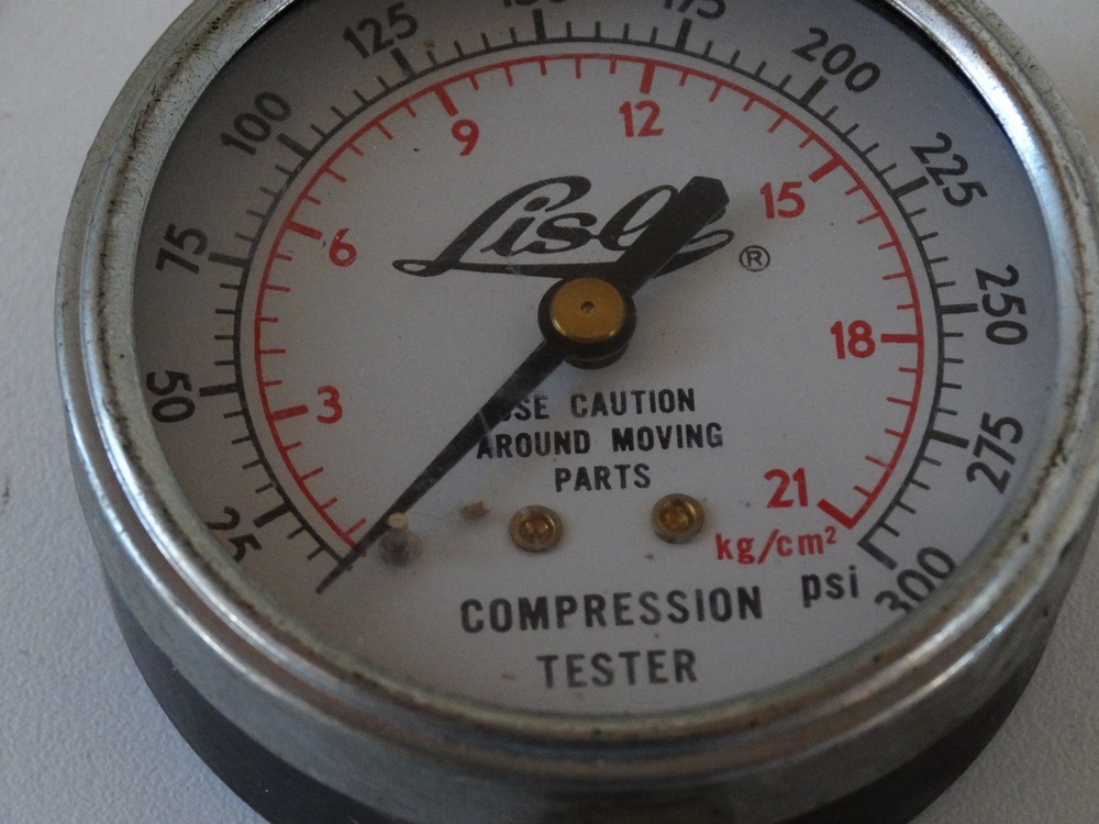 Engine Cylinder Compression Gauge Tester Gas Engine Diagnostic Tester Tool Lisle