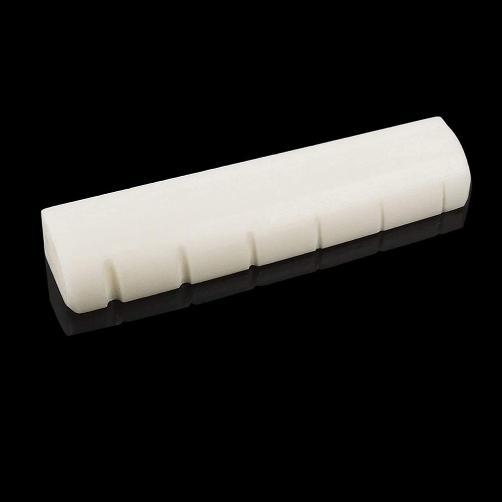 Bone Nut and Saddle Set for 6-String Acoustic Guitars - Light & Durable