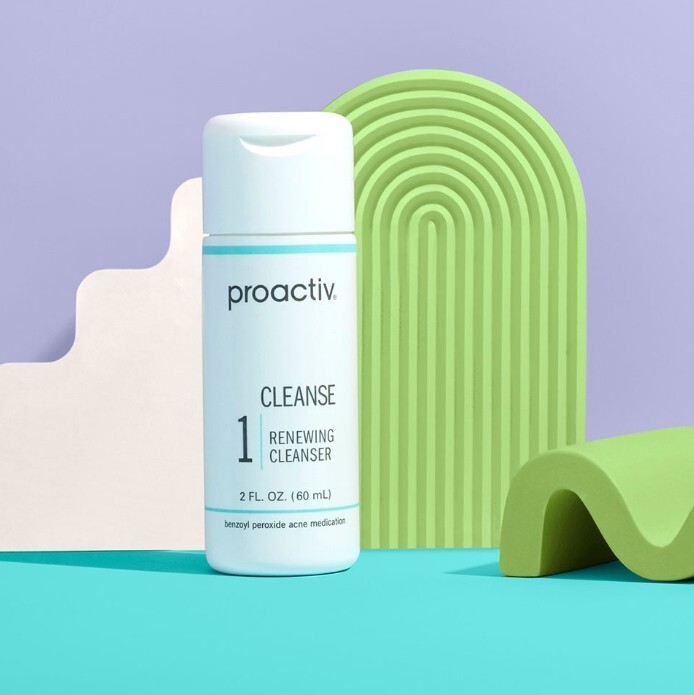 Proactiv Solution Renewing Cleanser, 3 PACK, Benzoyl Peroxide, Acne Treatment