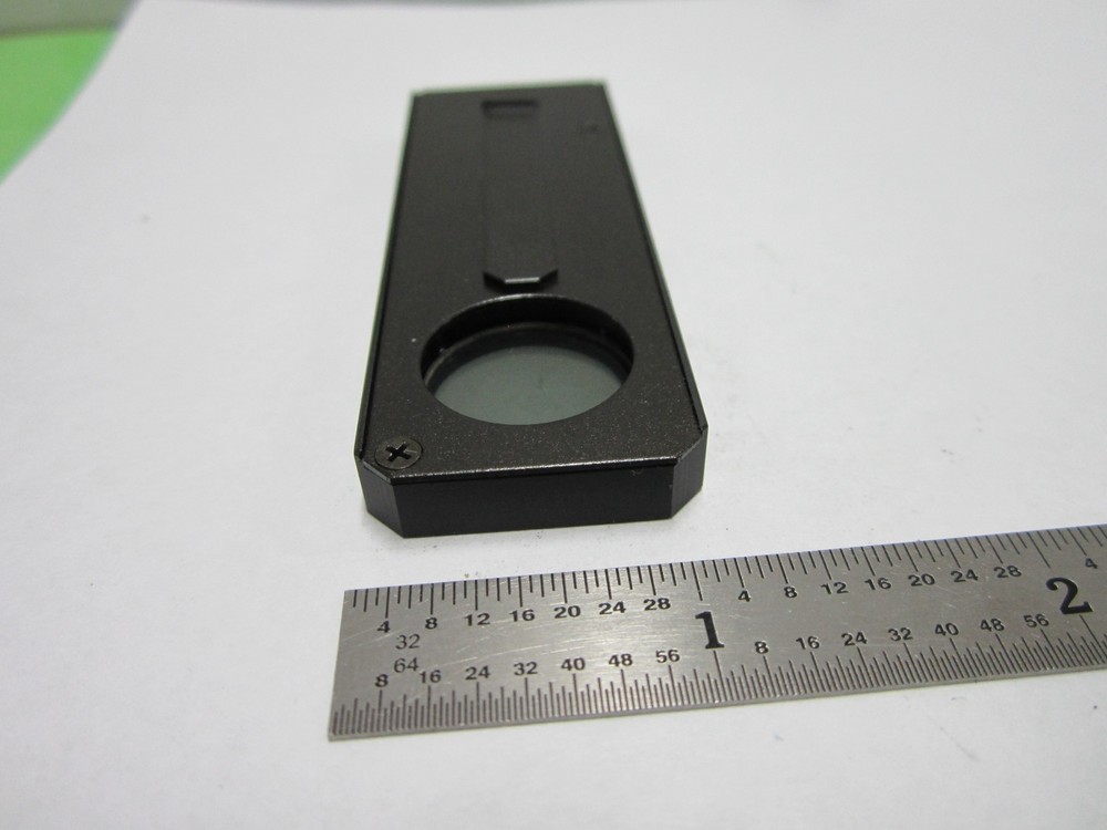 MICROSCOPE SLIDE POLARIZER FILTER OPTICS ROTABLE #F1-18