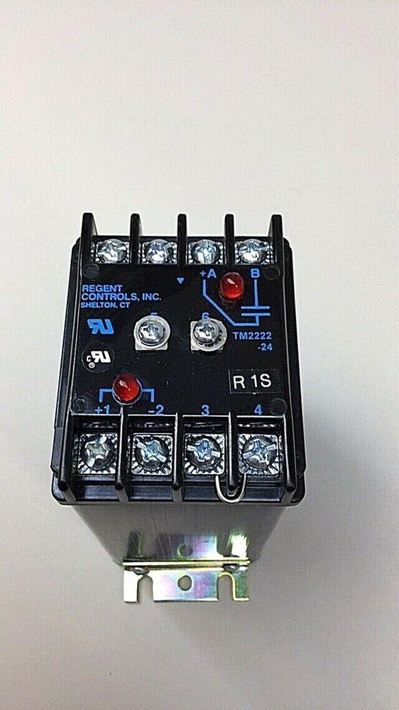 Regent Controls TM2222R1S-24 Solid State One Shot Adjustable Timer For VDC Loads