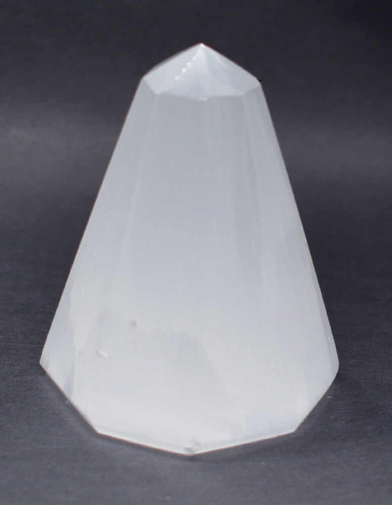 Selenite Hexagonal Point 6cm