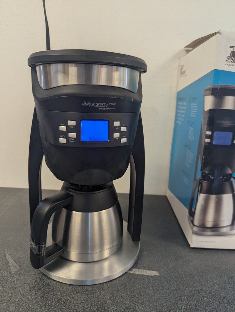 Behmor Brazen Plus 8 Cup Customizable Brew System Coffee Maker - Works - Details