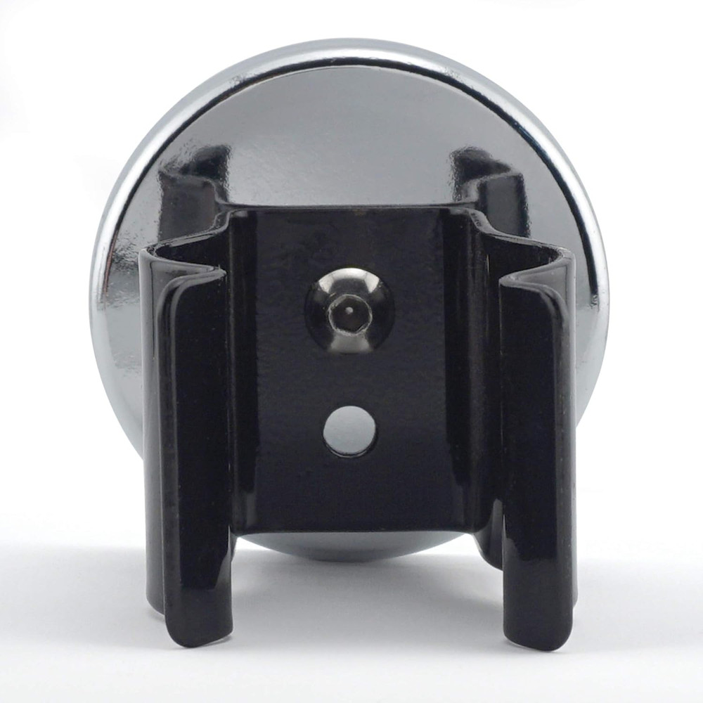 Ceramic round Base Magnet with Black Spring Clamp Pack - Heavy-Duty Strong Magne