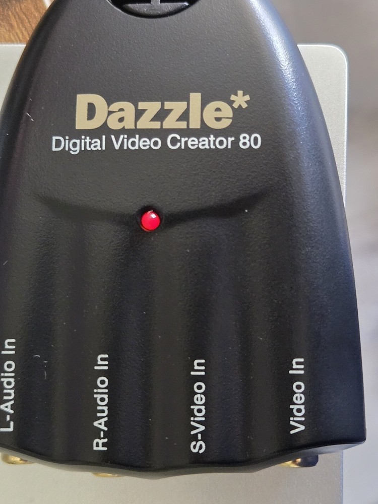 Dazzle Digital Video Creator 80 Includes Installation Disc & Guide