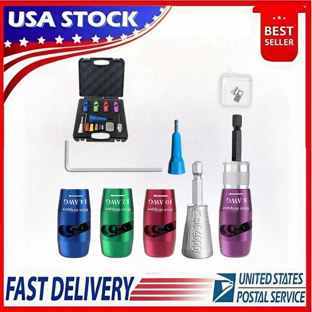 Wire Stripper - Cable Peeling Stripper Practical Rotary Stripping Tool New