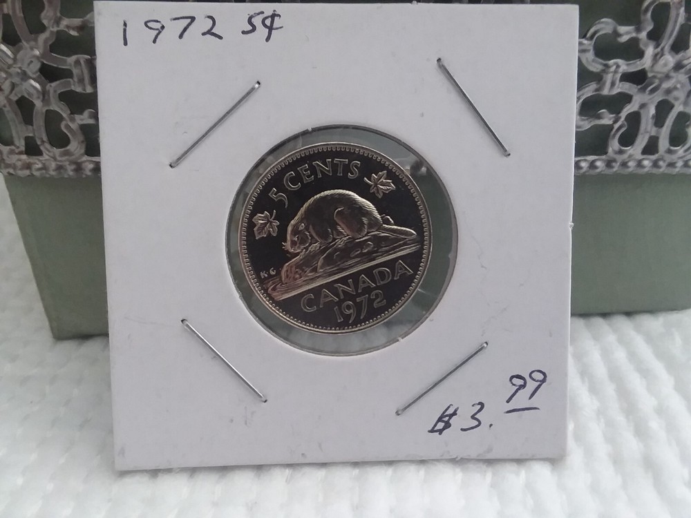 Canada - 1972 P/L 5 Cent