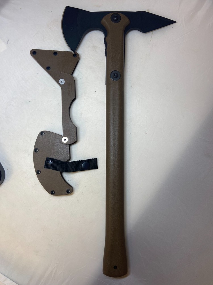 Cold Steel War Hawk Tomahawk 1055 Carbon Durable Secure-Ex Sheath