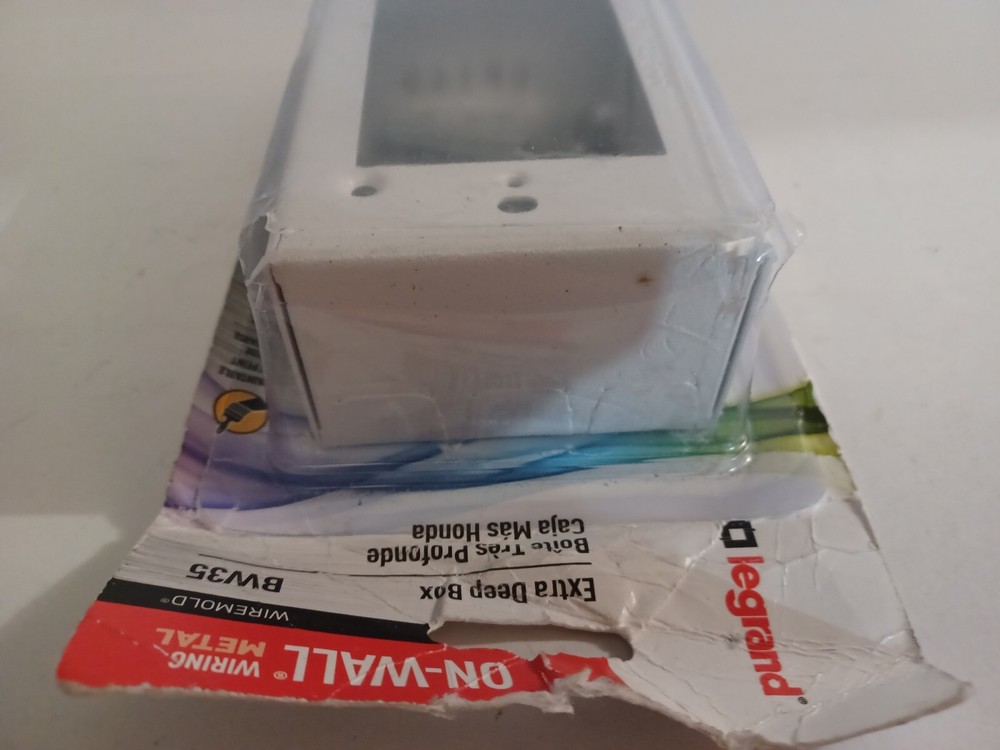 Legrand BW35 Legrand, Extra Deep Box, White