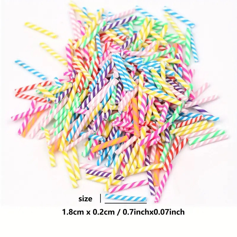 Dollhouse Pixie Stix Realistic Flexible 1/12 Scale 20 Pieces