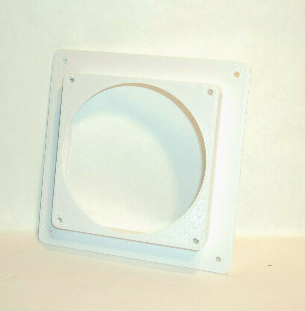 120mm to 92mm CENTERED OFFSET FAN Adapter Converter change PC Case Mod Custom
