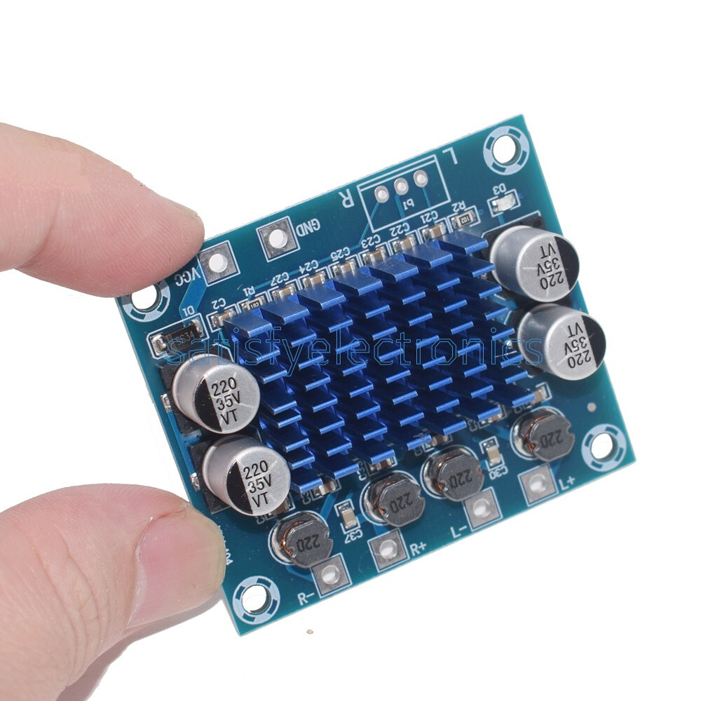 2*30W DC 8-26V 2 Channel Digital Audio Power Amplifier Board Audio Module